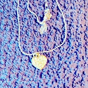 Silver Heart Pendant Necklace